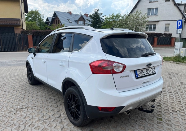 Ford Kuga cena 41500 przebieg: 191067, rok produkcji 2011 z Szamocin małe 92